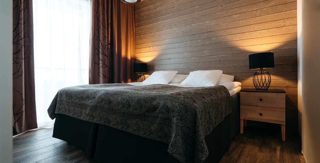 Kultakero Tokka53 Ski-Inn makuuhuone