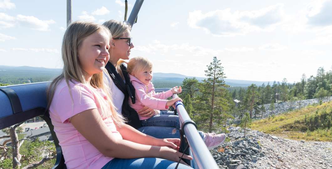 Pyhä scenic lift Lapland