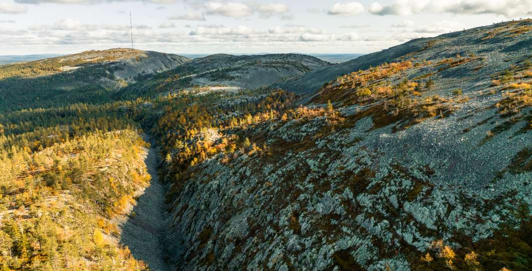 Autumn in Pyhä Ski Resort, Lapland